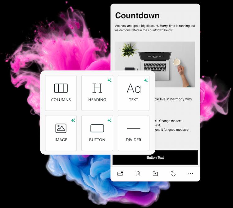 Email marketing view