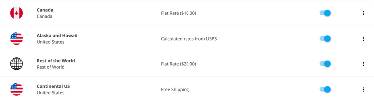 custom shipping rules
